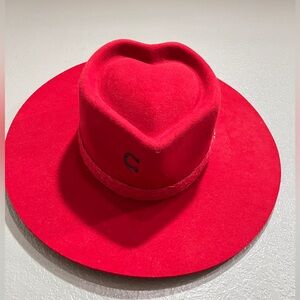 New CHARLIE 1 HORSE® FLING HEART FELT HAT